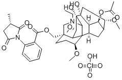 NUDIKAULINE PERCHLORATE Struktur