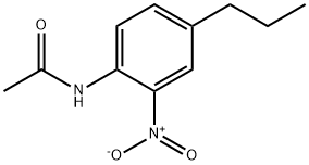 2-NITRO-4-PROPYLACETANILIDE Struktur