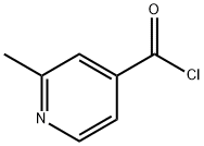 4-Pyridinecarbonyl chloride, 2-methyl- (9CI) Struktur