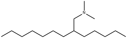 N,N-Dimethyl-2-pentylnonylamine Struktur