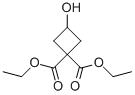 DIETHYL 3-HYDROXYCYCLOBUTANE-1,1-DICARBOXYLATE Struktur