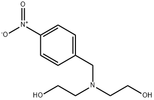 2,2'-(p-Nitrobenzylimino)di-ethanol Struktur