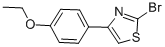 2-BROMO-4-(4-ETHOXY-PHENYL)-THIAZOLE Struktur