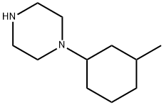 Piperazine, 1-(3-methylcyclohexyl)- (6CI) Struktur