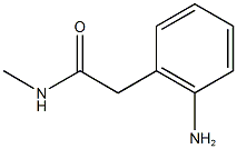 2-(2-aminophenyl)-N-methylacetamide Struktur