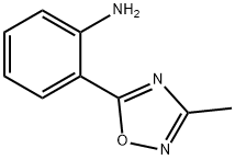 2-(3-methyl-1,2,4-oxadiazol-5-yl)aniline Struktur