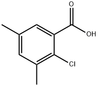 2-Chloro-3,5-dimethylbenzoic acid Struktur