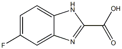 5-fluoro-1H-benzimidazole-2-carboxylic acid Struktur