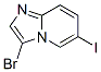 3-Bromo-6-Iodoimidazo[1,2-a]Pyridine Struktur