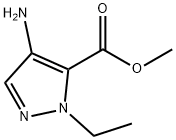 methyl 4-amino-1-ethyl-1H-pyrazole-5-carboxylate Struktur