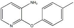 2-(4-methylphenoxy)-3-pyridinamine Struktur