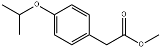 4-(1-METHYLETHOXY)-BENZENEACETIC ACID METHYL ESTER Struktur