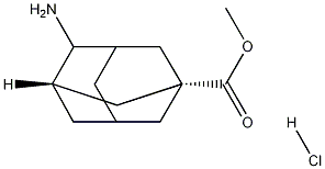 Methyl trans-4-Aminoadamantane-1-Carboxylate Hydrochloride Struktur