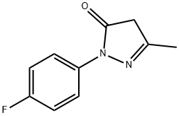 2-(4-Chlorophenyl)-5-methyl-2,4-dihydro-3H-pyrazole-3-one Struktur