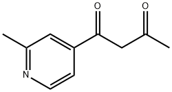 1-(2-Methyl-4-pyridinyl)-1,3-butanedione Struktur