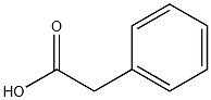 Benzeneacetic acid Struktur