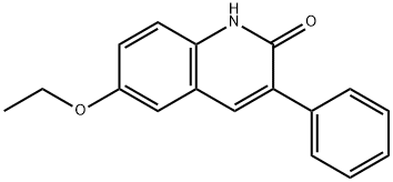 6-ETHOXY-3-PHENYL-2-QUINOLINOL Struktur