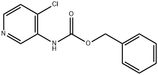 benzyl 4-chloropyridin-3-ylcarbamate Struktur