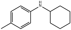 N-cyclohexyl-4-methylaniline Struktur