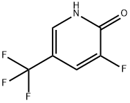 3-FLUORO-2-HYDROXY-5-(TRIFLUOROMETHYL)PYRIDINE Struktur