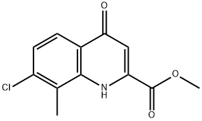 METHYL 7-CHLORO-4-HYDROXY-8-METHYLQUINOLINE-2-CARBOXYLATE price.