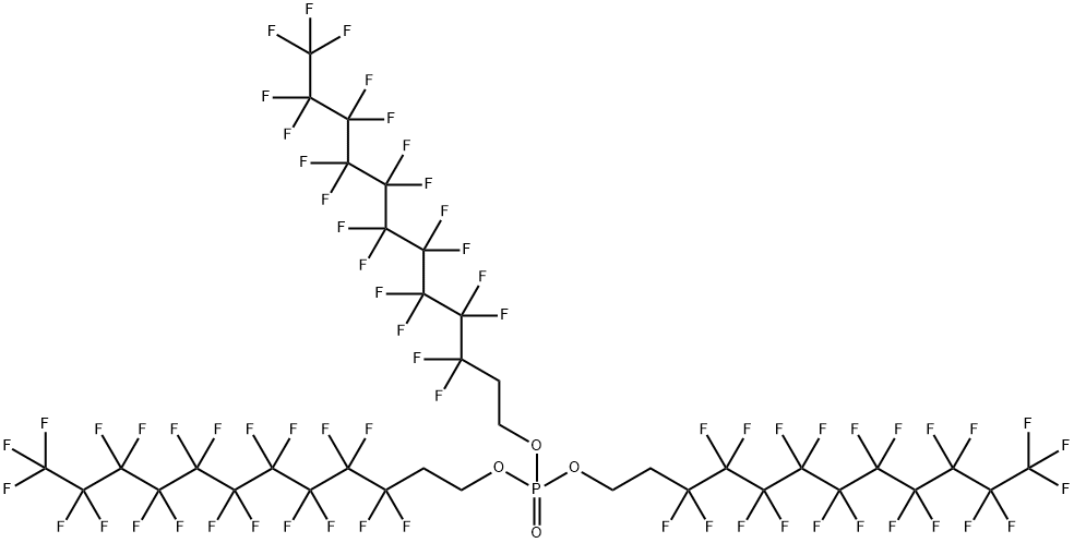 Tris[2-(perfluorodecyl)ethyl] Phosphate Struktur