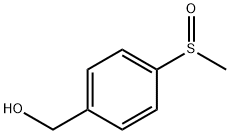 4-Methylsulfinylbenzyl alcohol Struktur