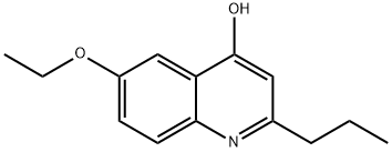 6-ETHOXY-2-PROPYL-4-QUINOLINOL Struktur