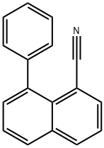 8-Phenylnaphthalene-1-carbonitrile Struktur