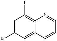 6-Bromo-8-iodoquinoline Struktur