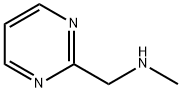 N-Methyl-2-pyrimidinemethanamine Struktur