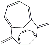 Anti-7,14-dihydro-7,14-dimethylene-1,6:8,13-bismethano(14)annulene Struktur