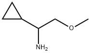 1-cyclopropyl-2-methoxyethanamine Struktur