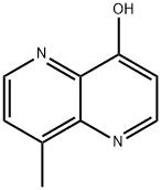 4-Hydroxy-8-methyl-1,5-naphthyridine Struktur