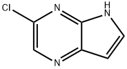 3-Chloro-5H-pyrrolo[2,3-b]pyrazine Struktur