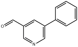 3-Phenylpyridine-5-carboxaldehyde Struktur