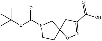 7-(TERT-BUTOXYCARBONYL)-1-OXA-2,7-DIAZASPIRO[4.4]NON-2-ENE-3-CARBOXYLIC ACID price.