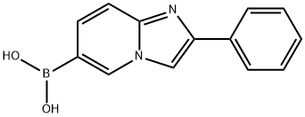 2-Phenylimidazo[1,2-a]pyridine-6-boronic acid Struktur