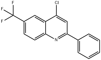 4-Chloro-2-phenyl-6-trifluoromethylquinoline Struktur