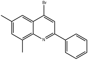 4-Bromo-6,8-dimethyl-2-phenylquinoline Struktur