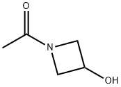 1-Acetyl-3-hydroxyazetidine Struktur