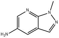 5-Amino-1-methyl-1H-pyrazolo[3,4-b]pyridine Struktur