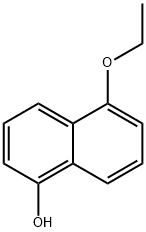 1-Ethoxy-5-hydroxynaphthalene Struktur