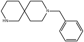 9-benzyl-2,9-diazaspiro[5.5]undecane Struktur