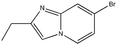 7-bromo-2-ethylimidazo[1,2-a]pyridine Struktur