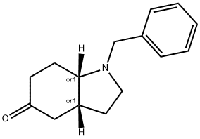 (3AS,7AR)-1-BENZYLHEXAHYDRO-1H-INDOL-5(6H)-ONE Struktur