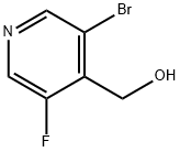 (3-bromo-5-fluoropyridin-4-yl)methanol Struktur