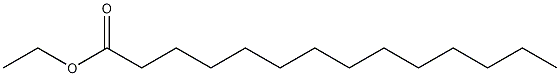 Ethyl tetradecanoate Struktur