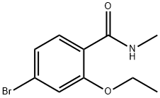 4-Bromo-2-ethoxy-N-methylbenzamide Struktur