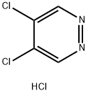 4,5-dichloropyridazine hydrochloride Struktur